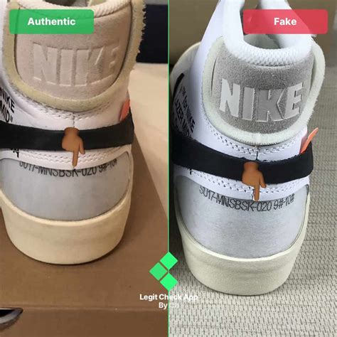 nike x off white blazer fake vs real|nike blazer grim reaper.